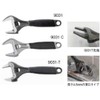 Bahco 9029C Chrome ERGOâ"¢ Adjustable Wrench 170mm Extra Wide Jaw