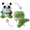 Panada Stuffed Animals Disguise As Crocodilian Adorable Plushies Panda Cosplay