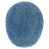 Garland Rug Traditional Nylon Washable Basin Blue 4 Piece Set