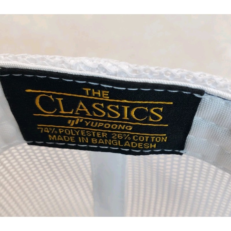 Yupoong Peterbilt Red Patch Yupoong Trucker Hat YP Classic 6006