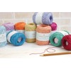 Hamanaka Wash Cotton Crochet Yarn, Fine Weight, Color 141, Yellow,