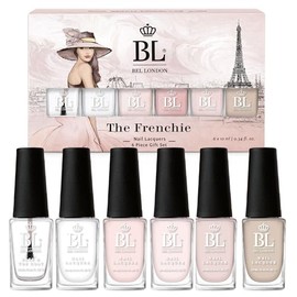 BL The Frenchie, French Manicure Nail Polish Set, Nude Nail Varnish Set