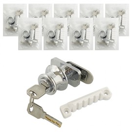 Locker Key Set (10 Pcs) for Saunas, Changing Rooms & Lockers Bathhouse
