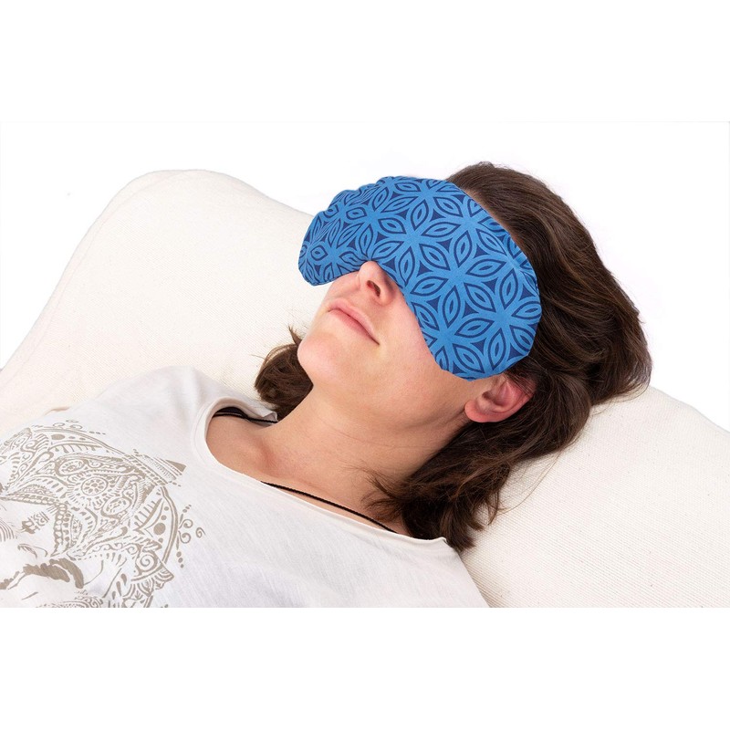 Bodhi Soft Cotton Eye Pillow | Organic Linseed & Organic