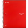 Five Star Spiral Notebook + Study App, 6 Pack, 1