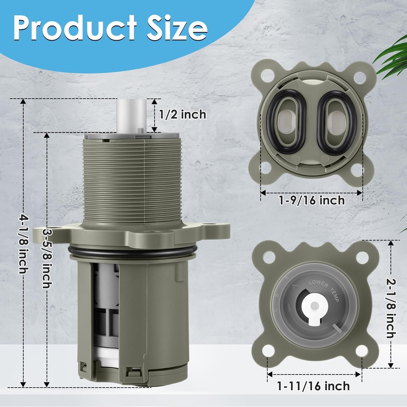 Dreyoo Shower Cartridge Compatible with Pfister 9740420 Pressure Balance Cartridges,