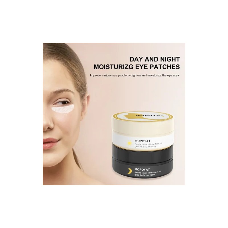 120 Parches Ojos Hialuronico Colágeno Antiojeras Hidratante
