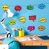 Super Hero Bulletin Board Cutouts 75 Pack Comic Superhero Classroom
