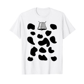 Cow costume cow bell cow spots cow pattern carnival farmer T-Shirt