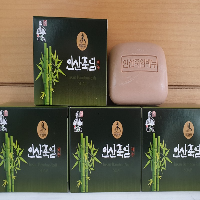 Insan Bamboo Salt Phosphorous Bamboo Salt Bamboo Salt Soap 100g