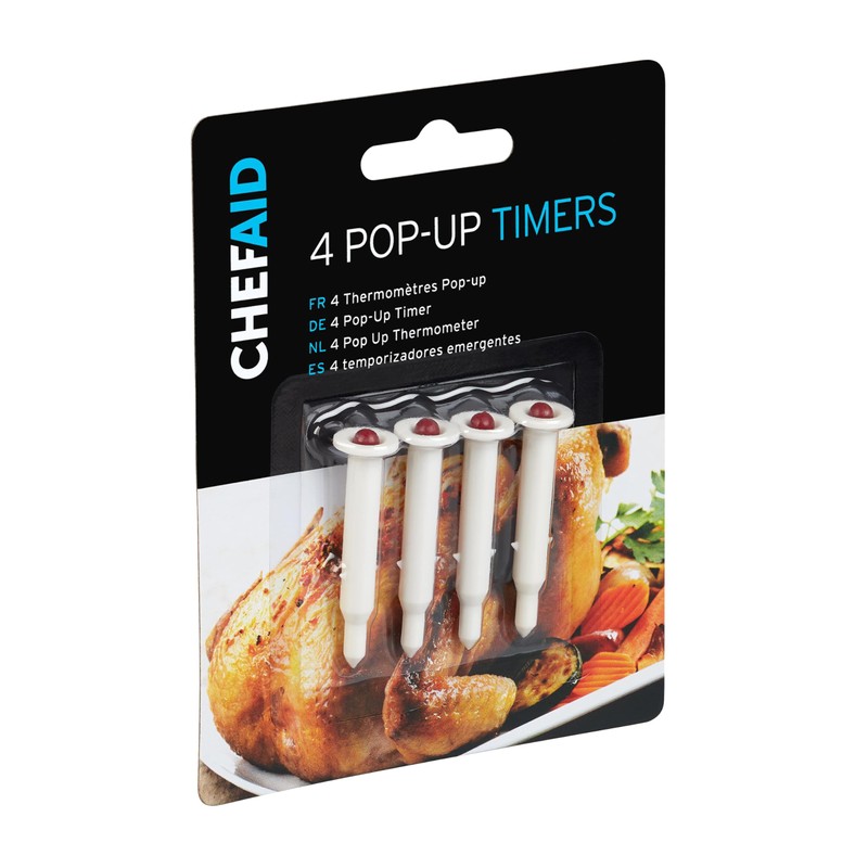 Chef Aid Pop Up Roasting Timers, Perfect for use with
