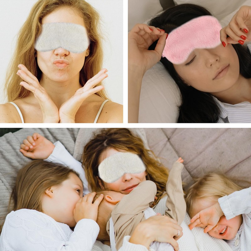 KKUADCEHI 1 Pcs Colors Eye Mask for Sleeping, Sleepover Stuff,