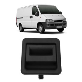 Jiawu Door Pull Handle, Exterior Car Door Handle, Right Door Pull Handle 1301418808 Passenger Side Exterior Door Handle Replacement for Fiat Ducato 1994‑2002