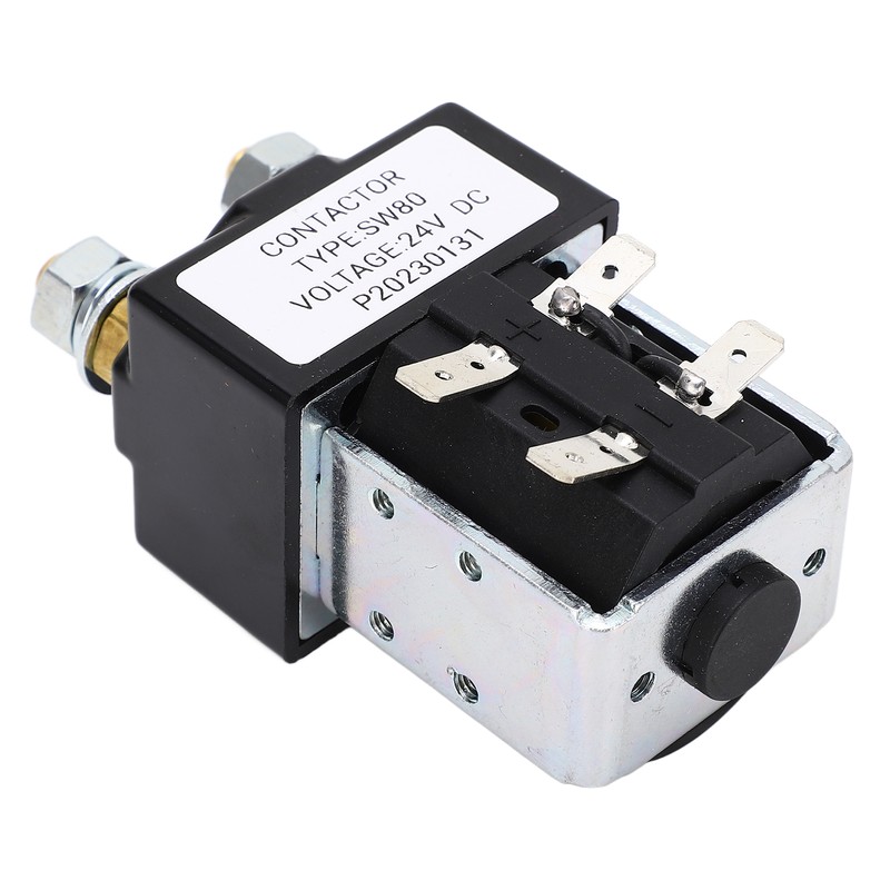 24V Contactor Relay Metal Alloy 100A High Performance Replacement for