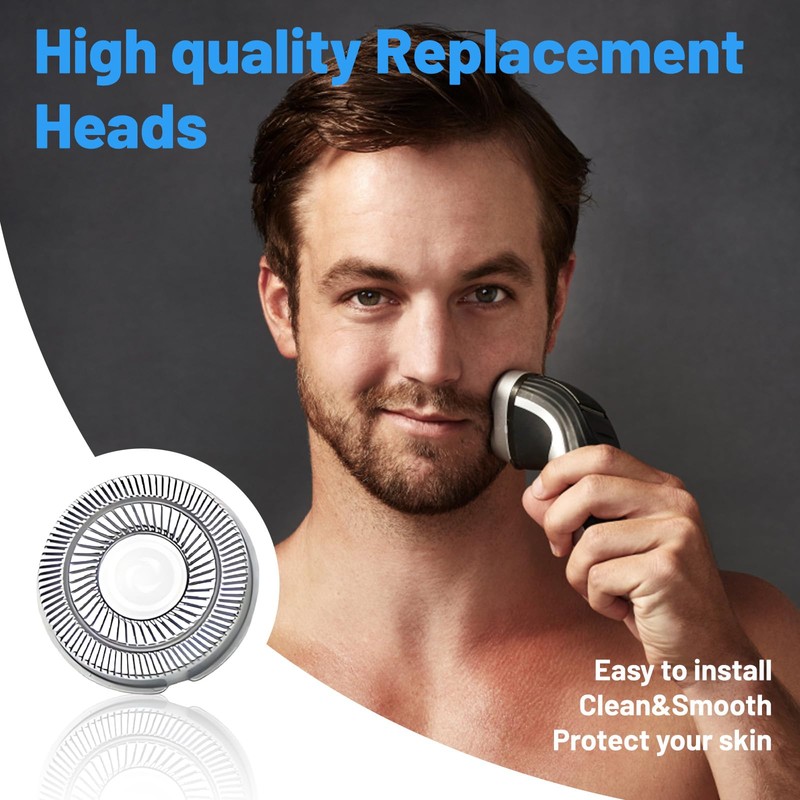 8PCS for Pitbull Replacement Blades, Replacement Heads, Compatible with Multiple