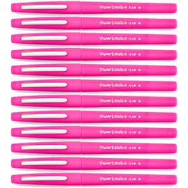 Paper Mate Flair Felt Tip Pens, Medium Point 1.0mm (12-Pack, Pink)