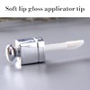 Contenedor de tubos vacíos de brillo de labios, transparente, rellenable,