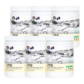 Gotmune New Zealand Premium Pure Goat Milk Protein Powder 300g X 6 Bottles / 고트뮨 뉴질랜드 프리미엄 순 산양유 단백질 파우더 300g X 6통
