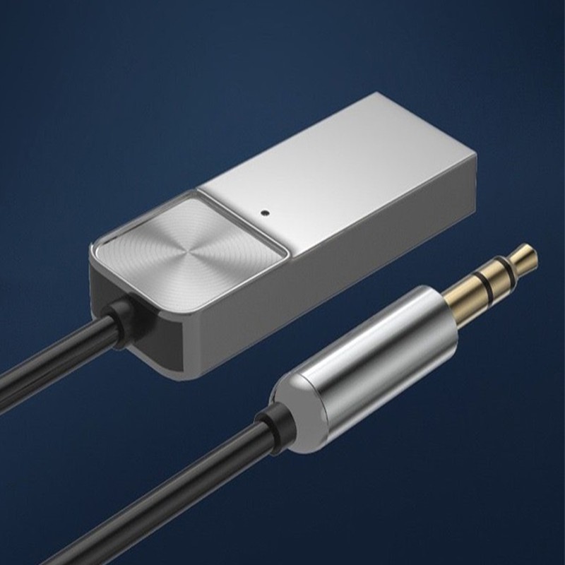 Car Bluetooth Receiver 3.5mm Jack Fast Pairing Stable Connection Portable