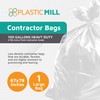 PlasticMill Contractor Bags Heavy Duty - Commercial, Industrial Garbage Bags