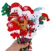 Christmas Gel Ink Pens 12pcs Christmas Ballpoint Pen Novelty Xmas