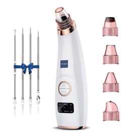 Inge Blackhead Remover Tool | Whitehead Remover | Electric Blackhead Remover Pore Vacuum Blackhead Suction Black Head Remover