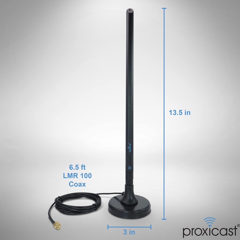 Proxicast 8 dBi High Gain External Magnetic Antenna Compatible with
