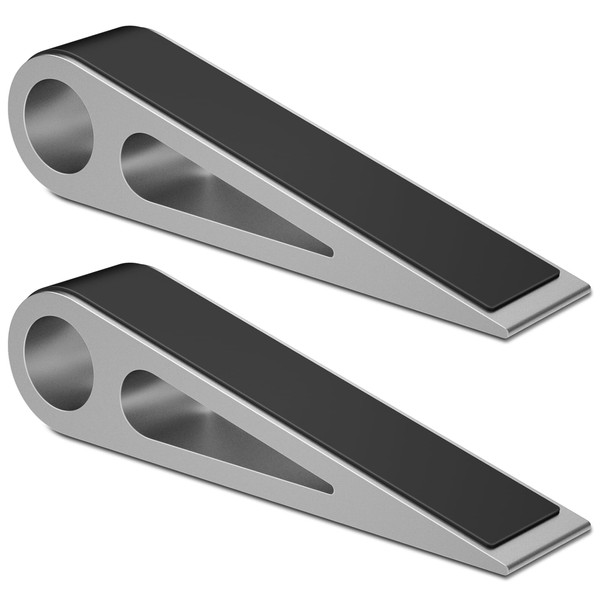 2 Pcs Heavy Duty Door Stopper for Bottom of Door,