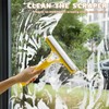 3 in 1 Window Cleaning Scraper,3 in 1 Spray Squeegee,2025