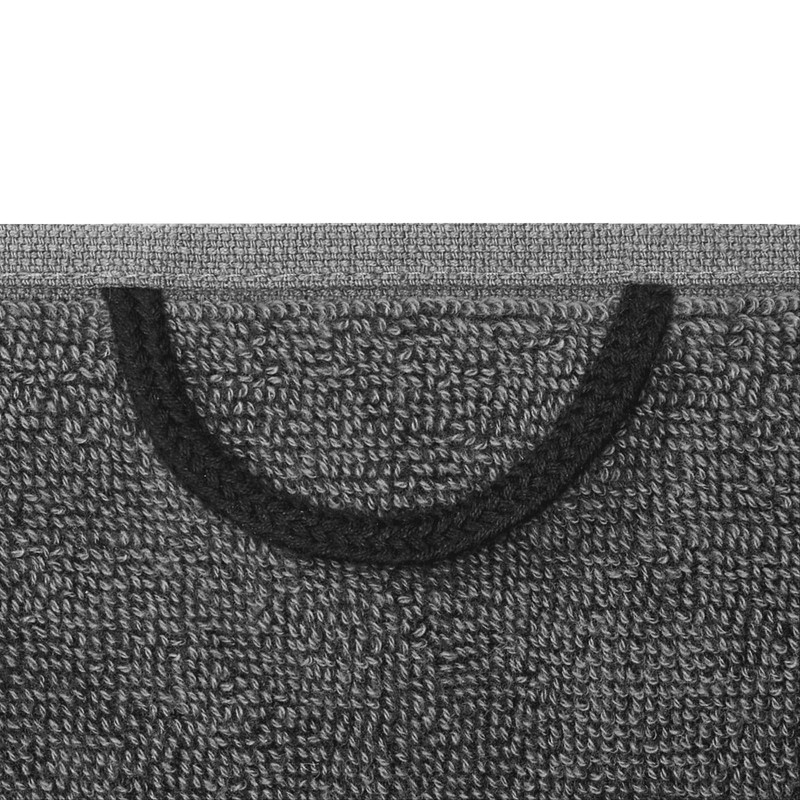 Borussia Dortmund BVB Bath Towel Grey/Black 70 x 180 cm