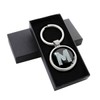 Biomar Labs® KK 13 Letter Metal Keyring Letters Initials Alphabet