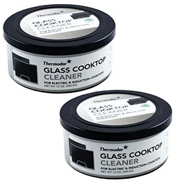 Thermador 12010031 Glass Cooktop Cleaner For electric & induction cooktops Set of Two 12-ounce tubs