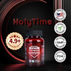 【HolyTime】-POWER GUMMIES DailySupplement for & Kidney Support,High Absorption, Boosts Energy,Strengthens Muscles & NervesOptimum Nutrition - Specification: 1 pcs