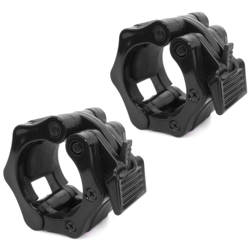 ProsourceFit Olympic Barbell Clamp Collars Quick Release Pair of 2-inch