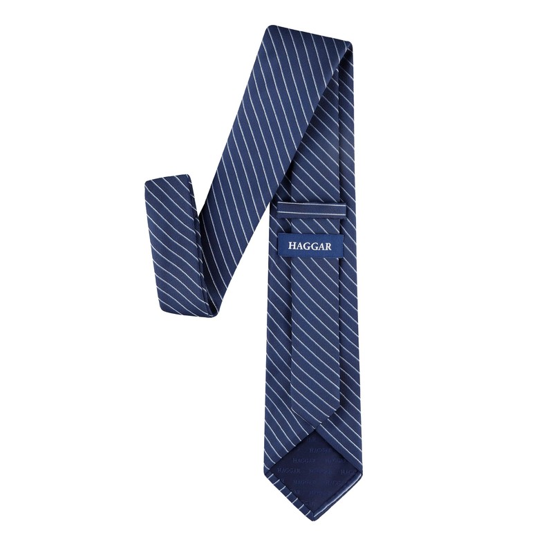 Haggar Men's Pin Stripe Pattern Self-Tie Necktie