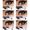 Ownest 6 Pcs Waterproof Smudge-proof Eyeliner Stamp Pen Set -