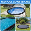 Vincreem 10 Pcs Double Chamber Swimming Pool Cover Water Bag
