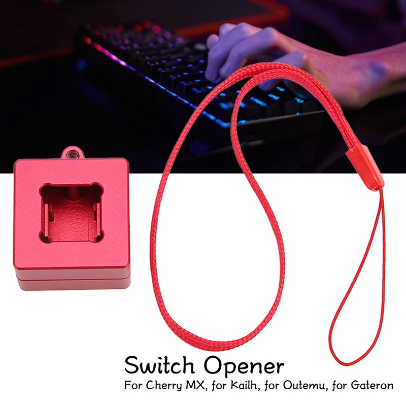 Keyboard Switch Opener Magnet Matte Aluminum Switch Opener for Cherry