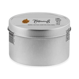 Curry Powder 4 Spices blend by Flavor Temptations. Indian Food Seasoning, Gluten free, Salt free, Vegan Ingredients – 1 Tin, 3.5 oz (100 g)