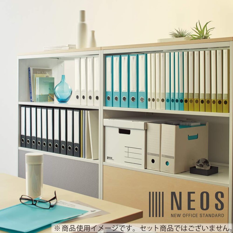 Kokuyo A4P-NEF15BX5 File Individual Folder, NEOS A4 0.6 inch (15
