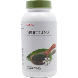 GNC Suplemento de espirulina, Presentación de 90 Cápsulas de Alta Pureza