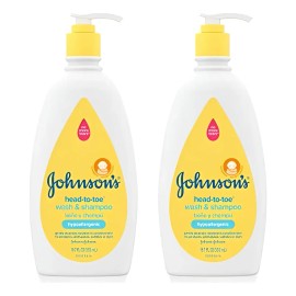 Gel De Baño Y Shampoo Suave De Pies A Cabeza Para Bebés Sin