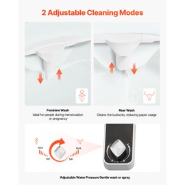 VEVOR 509013-US Bidet Attachment for Toilet, White