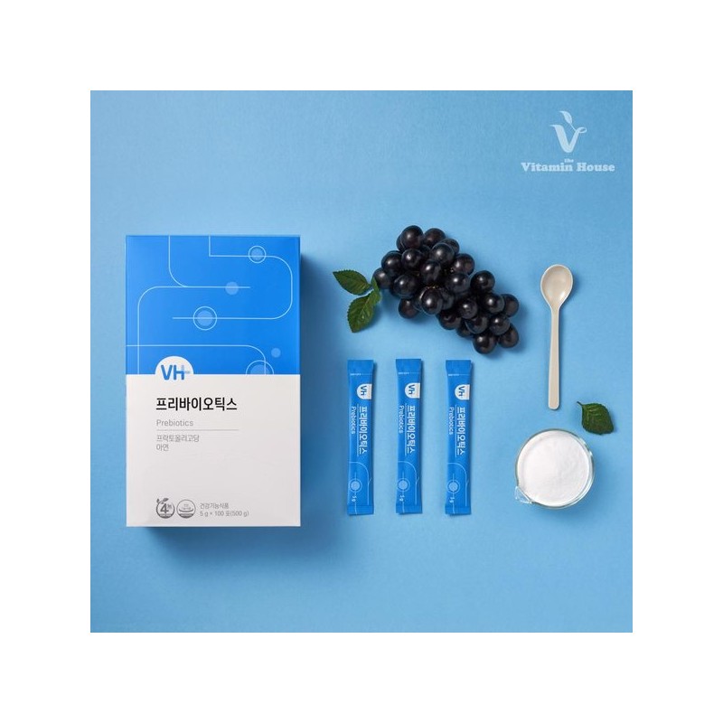 Vitamin House 프리바이오틱스 100포 1박스 대용량 Prebiotics 100 Pack Large