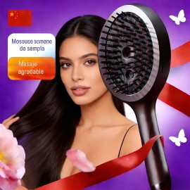 Cepillo Elctrico Para Masaje Del Cuerocabelludo Anticaida Gris Oscuro
