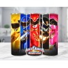 Power Rangers Stainless Steel Tumbler/ Straw 20 oz Cartoon Mega