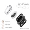 Waterproof Air tag Holder for Dog Collar, Silicone & ABS
