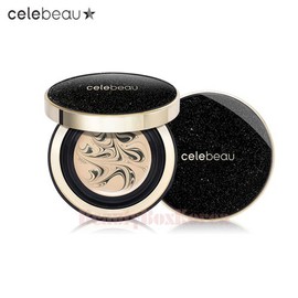 CELEBEAU Black Serum Pact SPF50+ PA+++ 11g, Shade:#23 Natural Begie