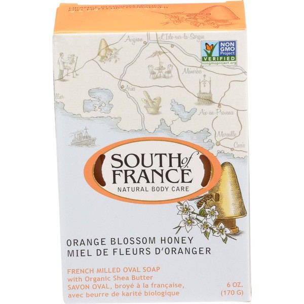 South Of France South Of France Natural Body Care Orange Blossom Honey 6 Oz, 6 Oz