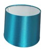 12" Silk Empire Drum Shade Teal